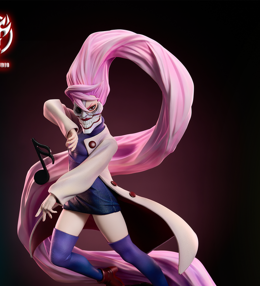 Dandadan Mask Studio Shiratori Aira Resin Statue