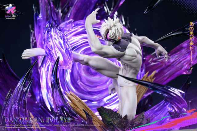 Dandadan Sakura Studio Jiji Evil Vision Resin Statue