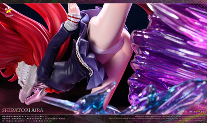 Dandadan Sakura Studio Shiratori Aira Resin Statue