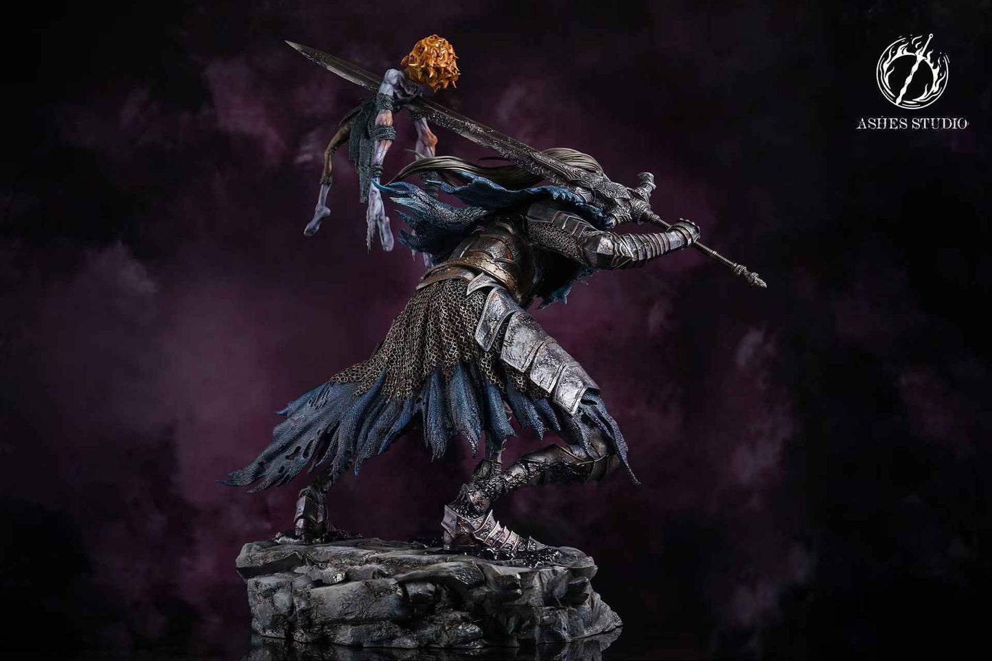 Dark Souls Ashes Studio Abyss Walker Artorias 1/4 Resin Statue
