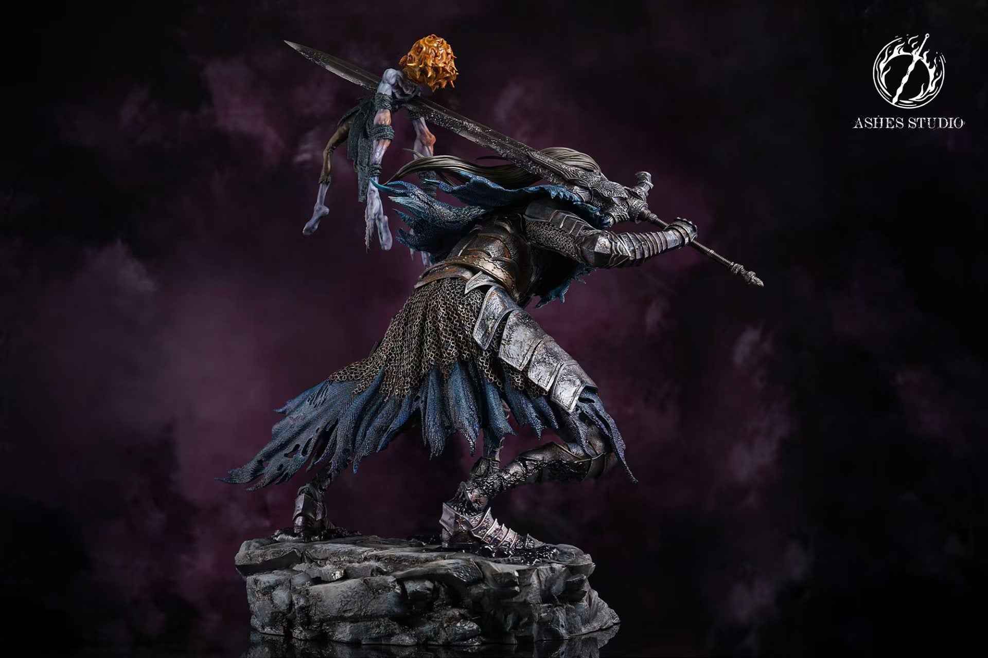 Dark Souls Ashes Studio Abyss Walker Artorias 1/4 Resin Statue