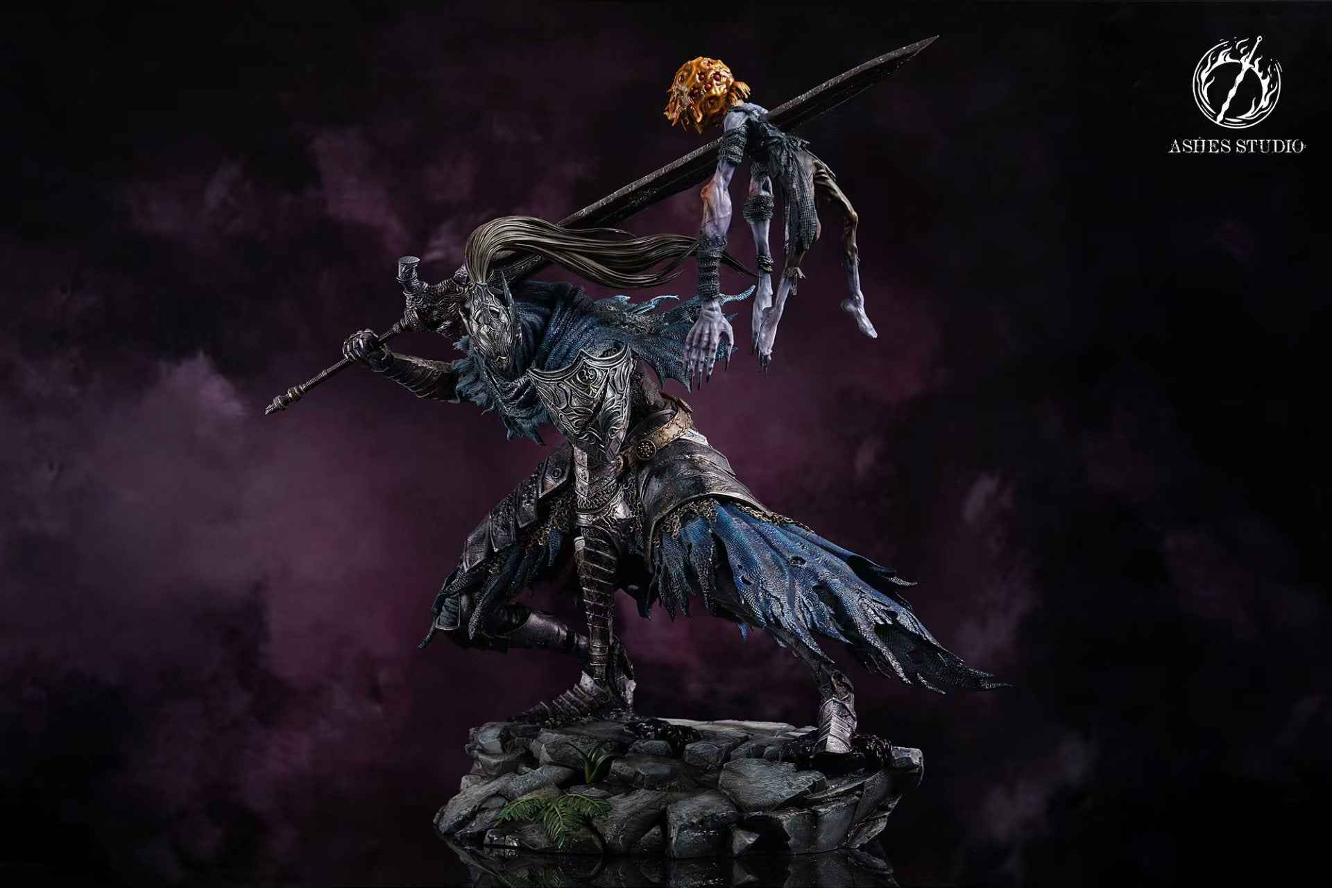Dark Souls Ashes Studio Abyss Walker Artorias 1/4 Resin Statue