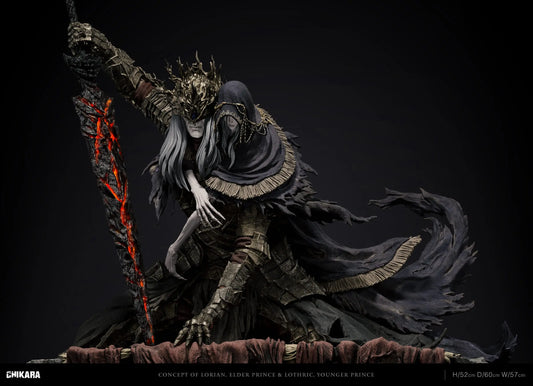 Dark Souls Chikara Studio Lorian Elder Prince & Lothric Younger Prince Resin Statue