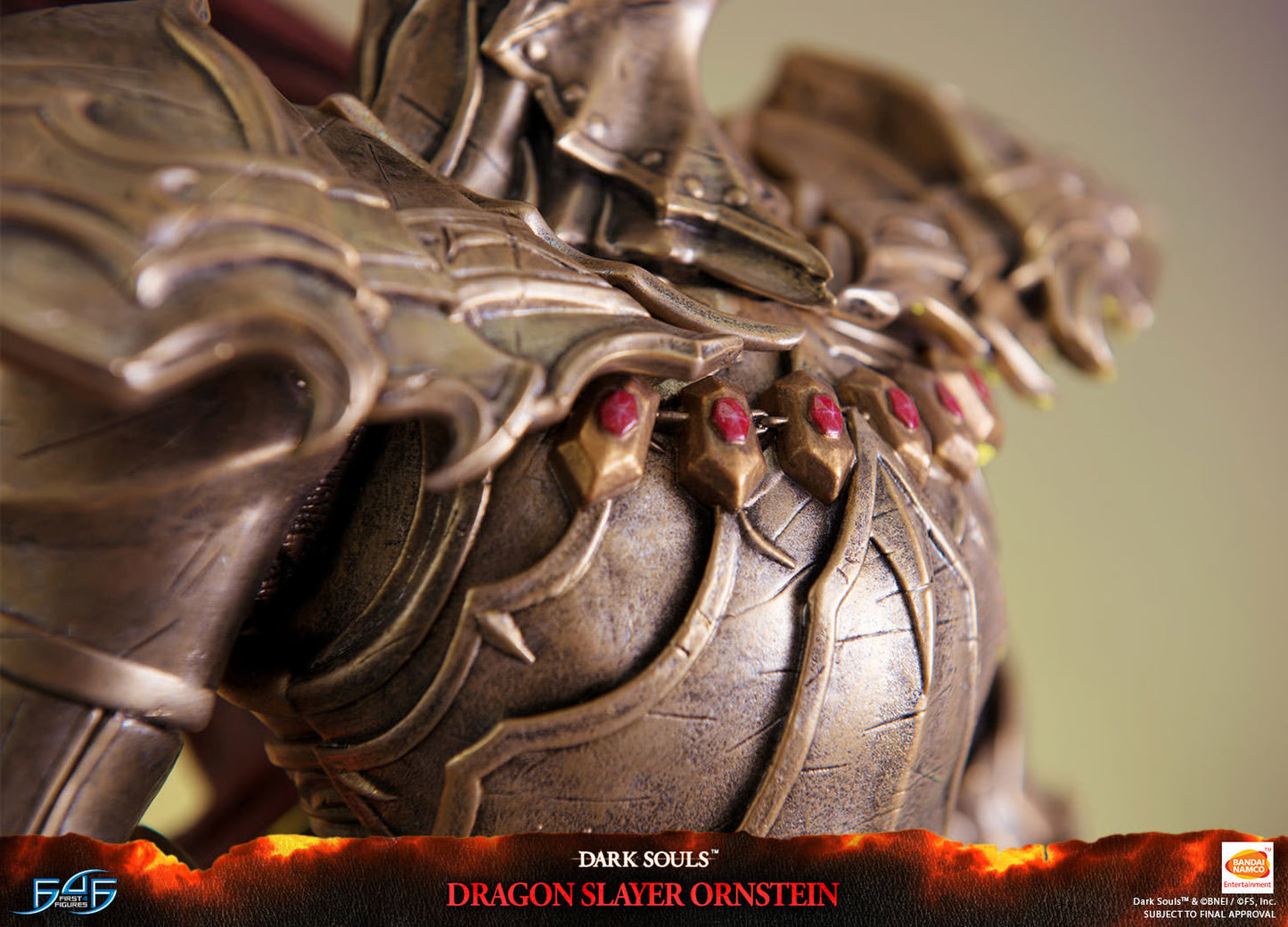 Dark Souls First 4 Figures Dragon Slayer Ornstein DSORNR Licensed Resin Statue