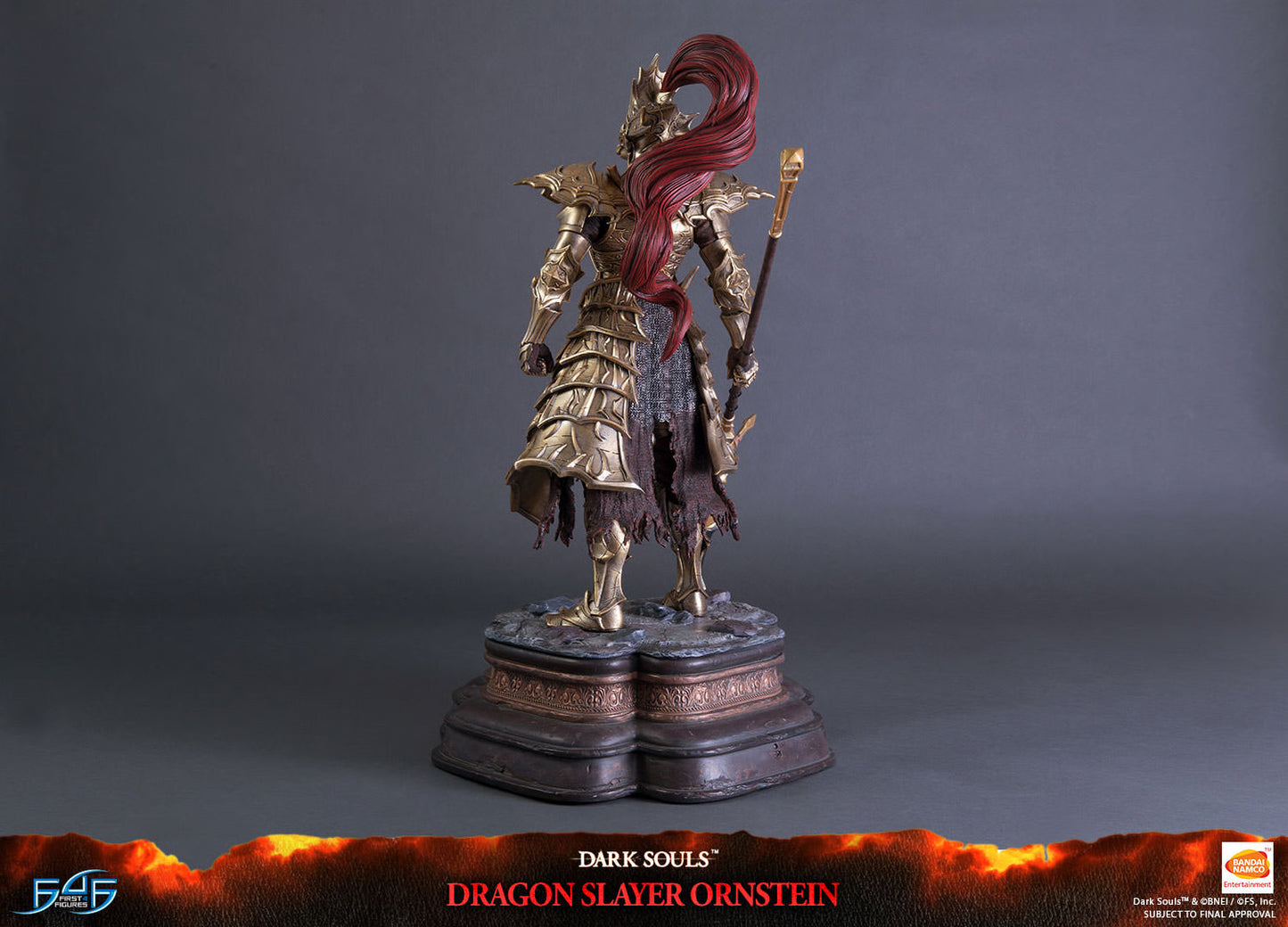 Dark Souls First 4 Figures Dragon Slayer Ornstein DSORNR Licensed Resin Statue