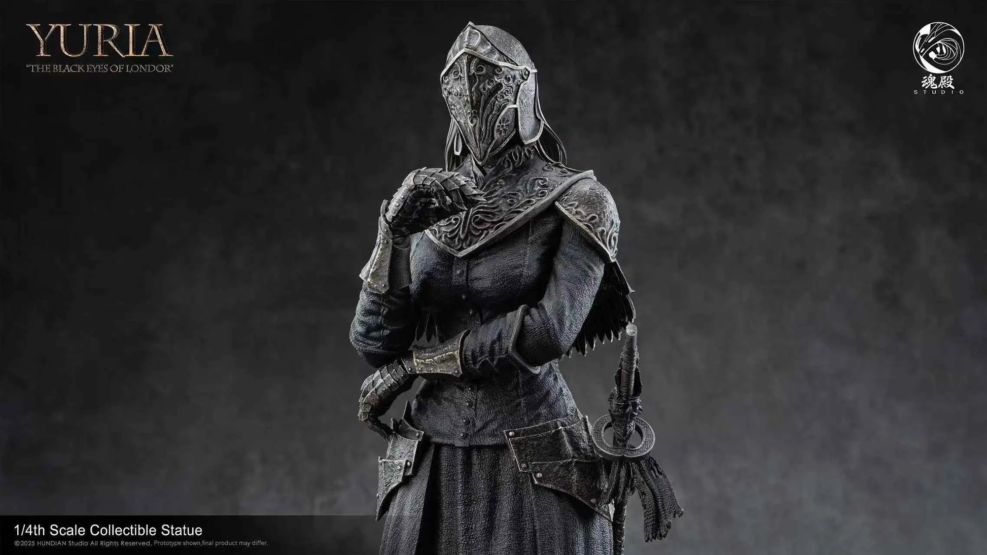 Dark Souls HunDian Studio Yuria of Londor 1/4 Resin Statue (PayPal Fees and Shipping Costs Included)