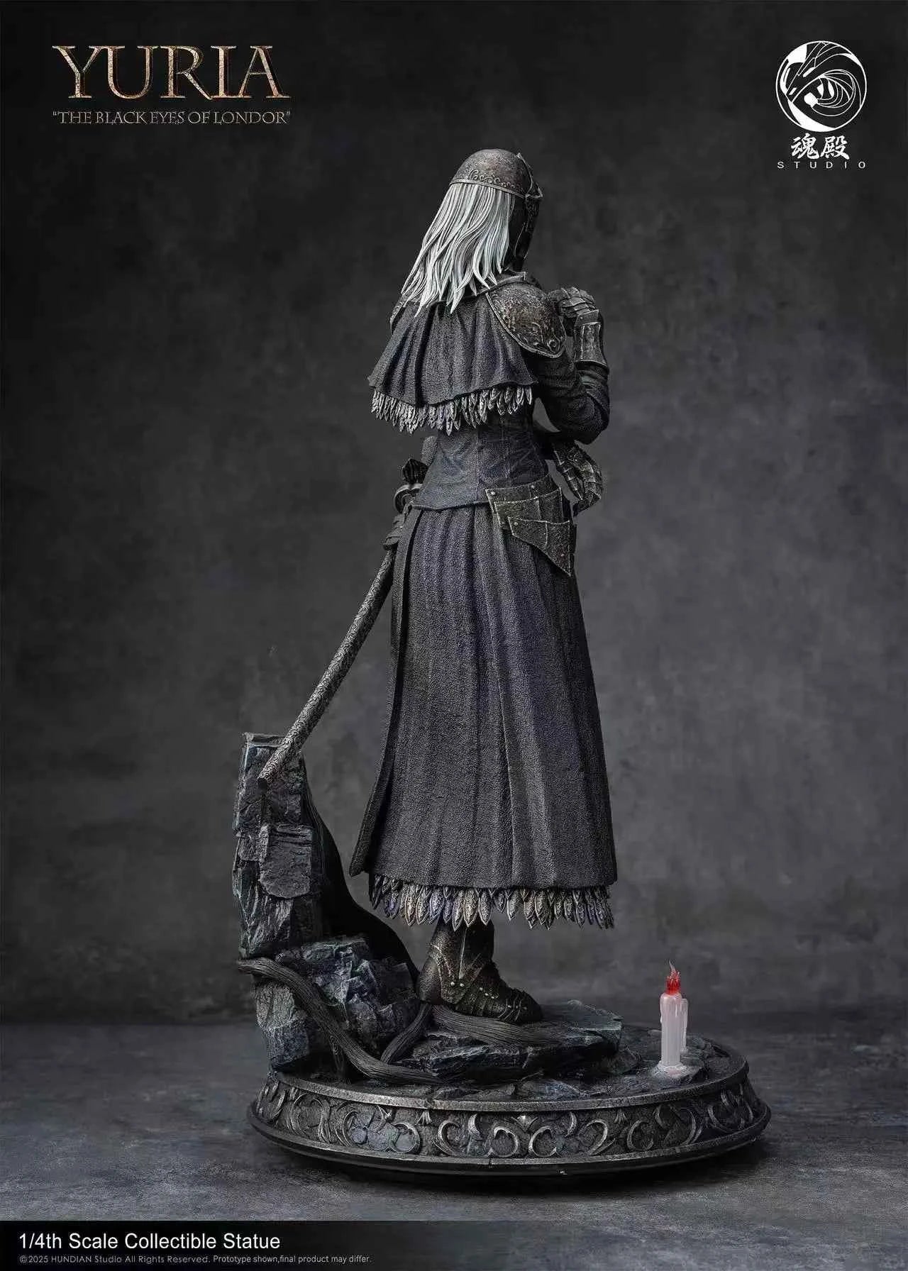 Dark Souls HunDian Studio Yuria of Londor 1/4 Resin Statue (PayPal Fees and Shipping Costs Included)