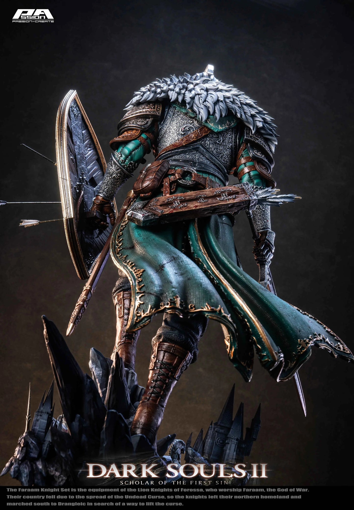 Dark Souls PA Create Studio Faraam Knight Resin Statue (PayPal Fees and Shipping Costs Included)