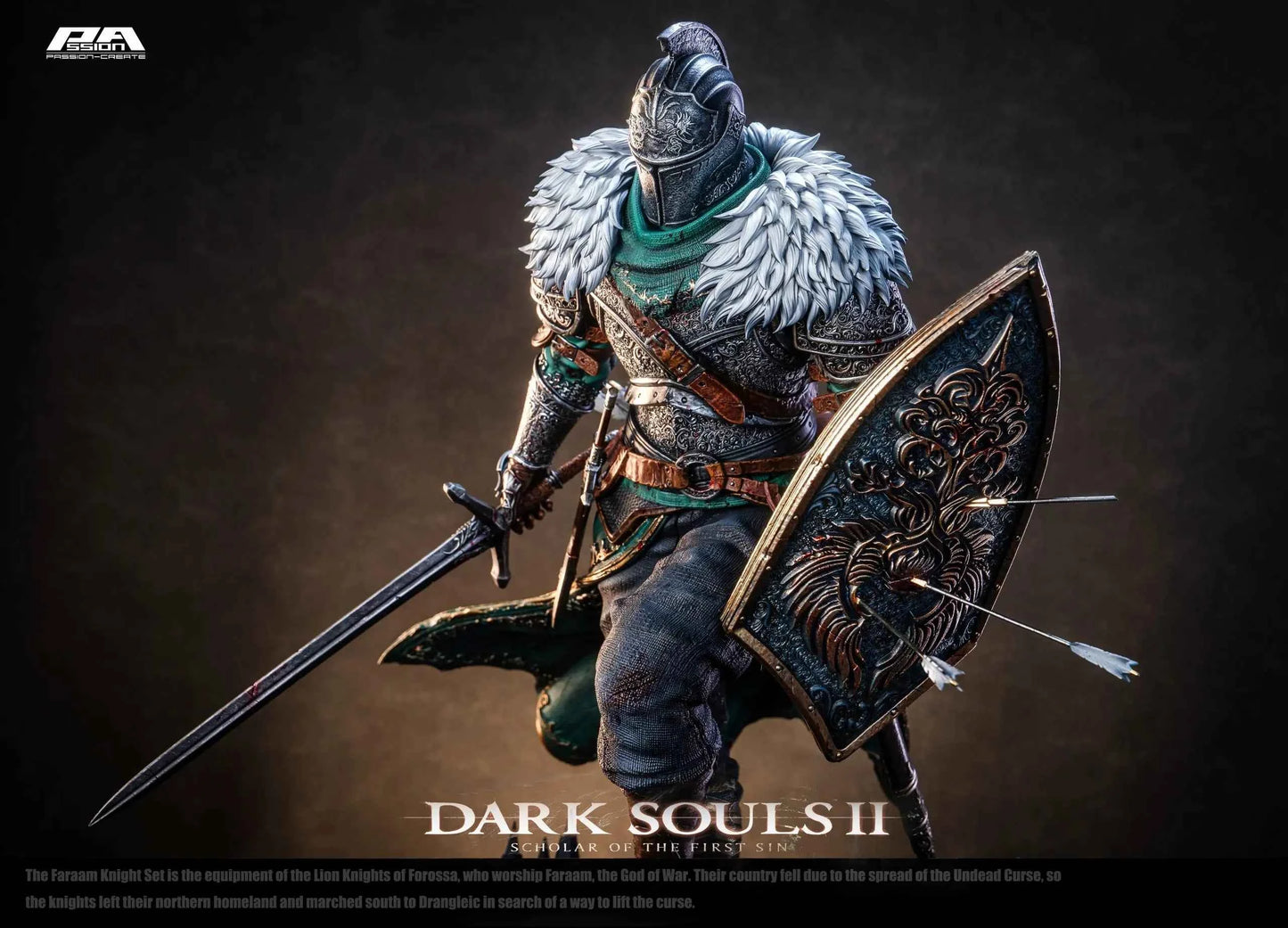 Dark Souls PA Create Studio Faraam Knight Resin Statue (PayPal Fees and Shipping Costs Included)