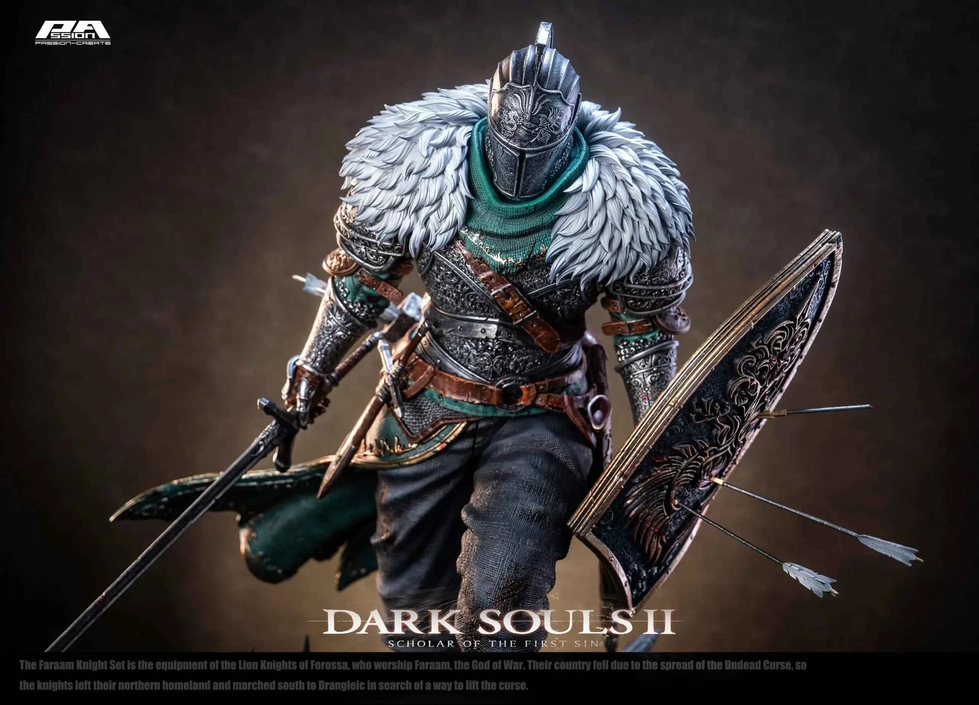 Dark Souls PA Create Studio Faraam Knight Resin Statue (PayPal Fees and Shipping Costs Included)