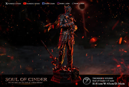 Dark Souls THUNDER Z Studio Lord of Cinder Resin Statue