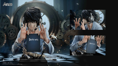 Death Note Anm Studio L Lawliet 1/3 Bust  Resin Statue