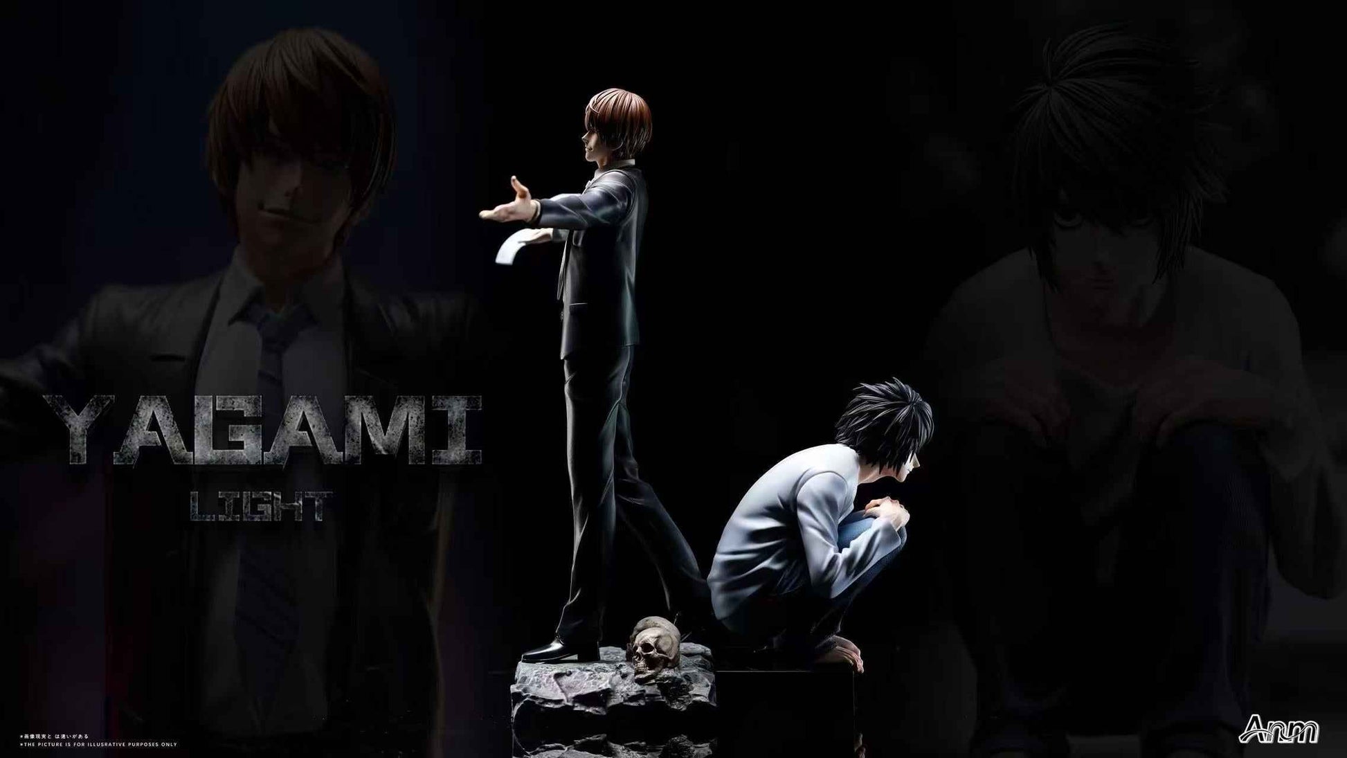 Death Note Anm Studio Light Yagami 1/6 Resin Statue