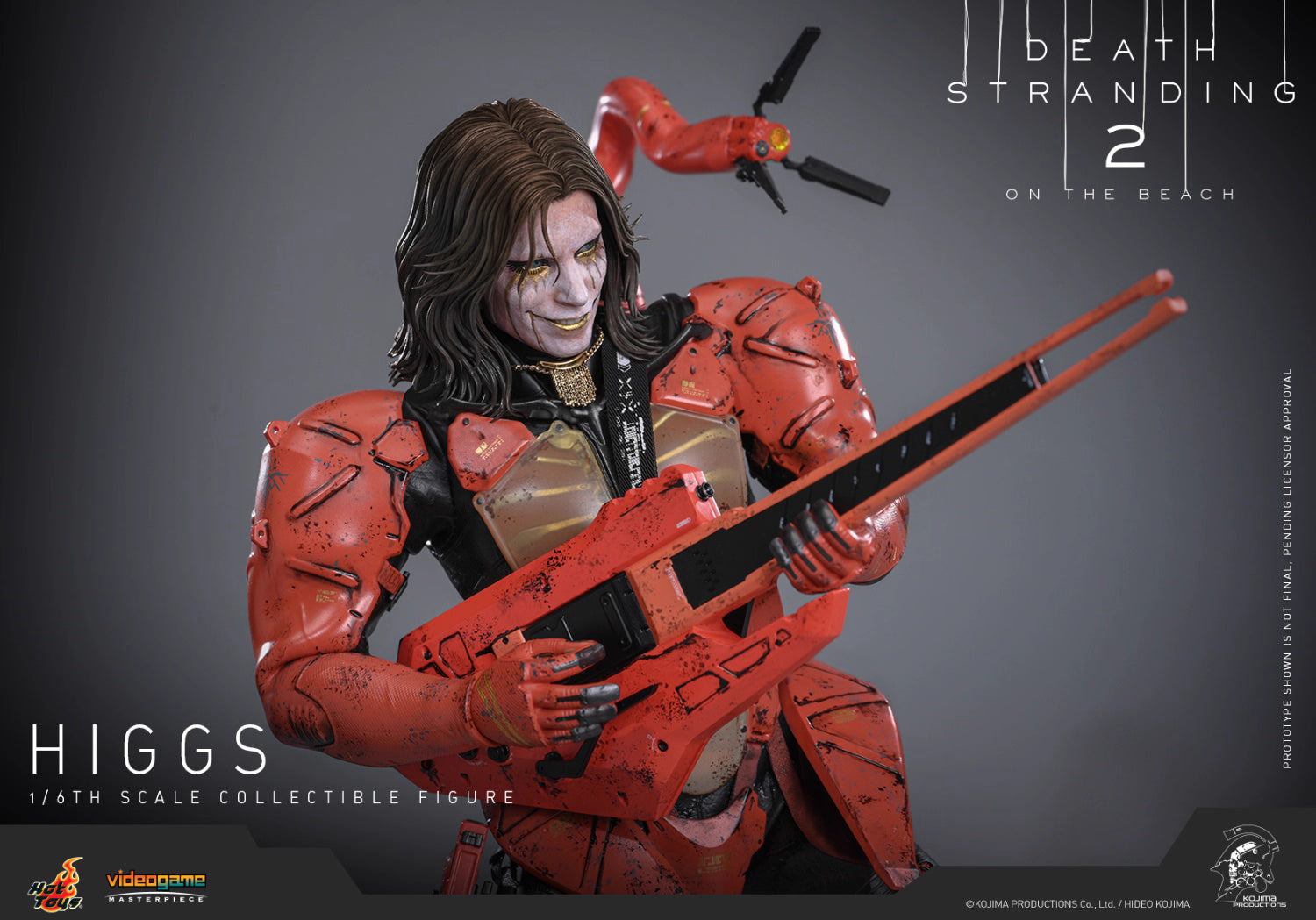 Death Stranding Hot Toys Higgs Monaghan VGM79 VGM80 1/6 Licensed Action Figure