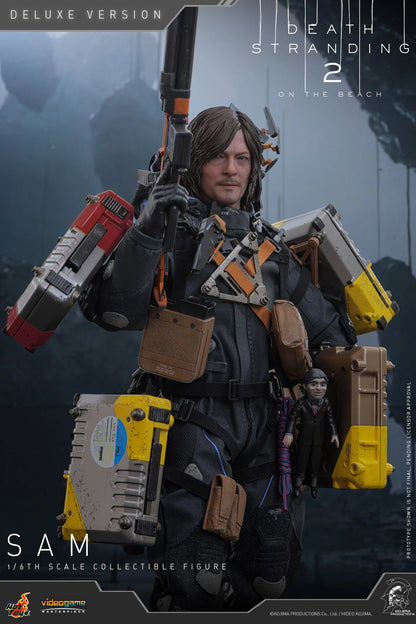 Death Stranding Hot Toys Sam (Sculpted Hair Deluxe Edition) VGM76 Licensed Action Figure