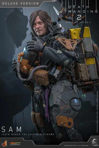 Death Stranding Hot Toys Sam (Sculpted Hair Deluxe Edition) VGM76 Licensed Action Figure