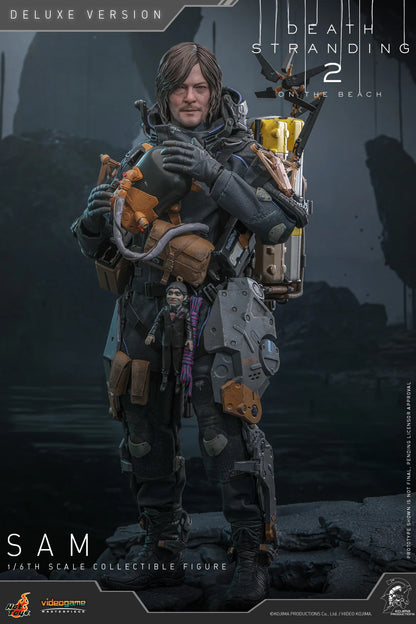 Death Stranding Hot Toys Sam (Sculpted Hair Deluxe Edition) VGM76 Licensed Action Figure
