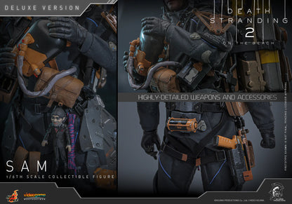 Death Stranding Hot Toys Sam (Sculpted Hair Deluxe Edition) VGM76 Licensed Action Figure