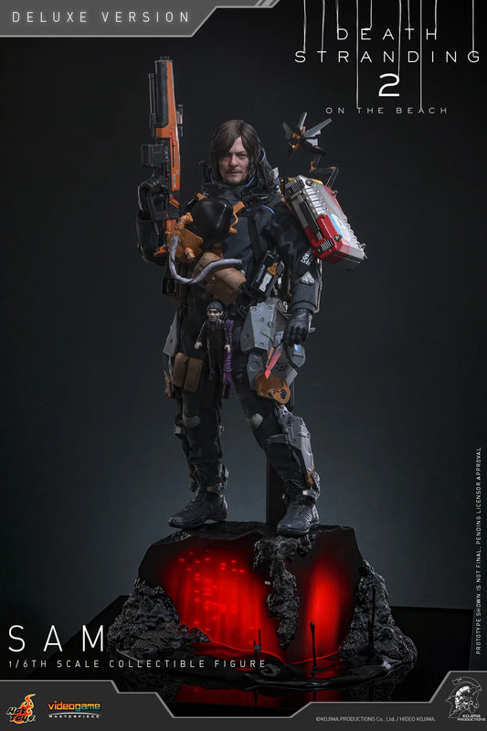 Death Stranding Hot Toys Sam (Sculpted Hair Deluxe Special Edition) VGM76B Licensed Action Figure