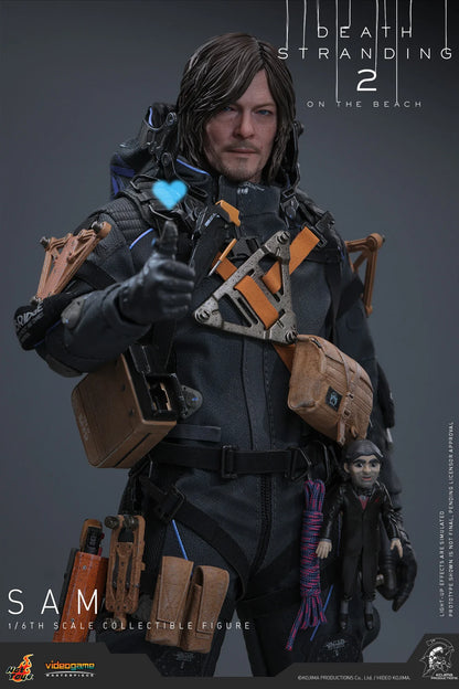 Death Stranding Hot Toys Sam (Sculpted Hair Regular) VGM75 Licensed Action Figure