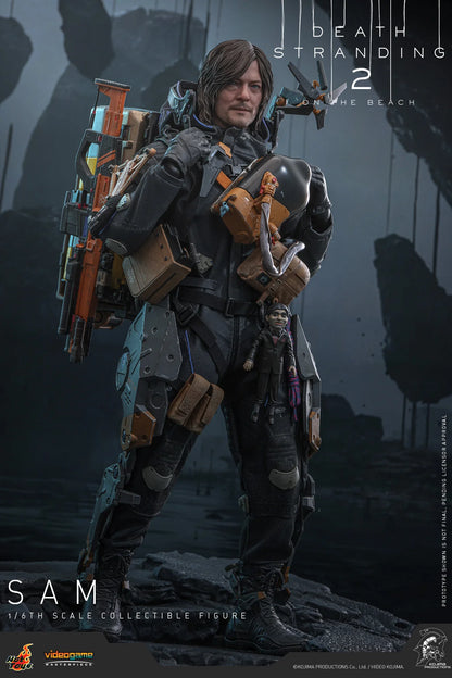 Death Stranding Hot Toys Sam (Sculpted Hair Regular) VGM75 Licensed Action Figure