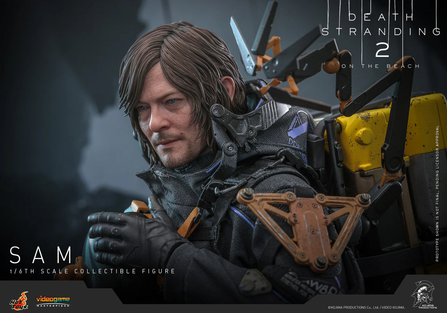 Death Stranding Hot Toys Sam (Sculpted Hair Regular) VGM75 Licensed Action Figure