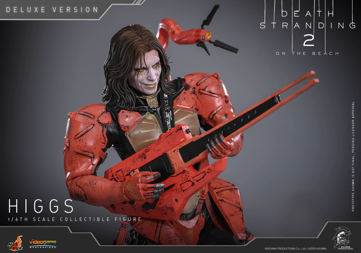 Death Stranding Hot Toys Higgs Monaghan VGM79 VGM80 1/6 Licensed Action Figure
