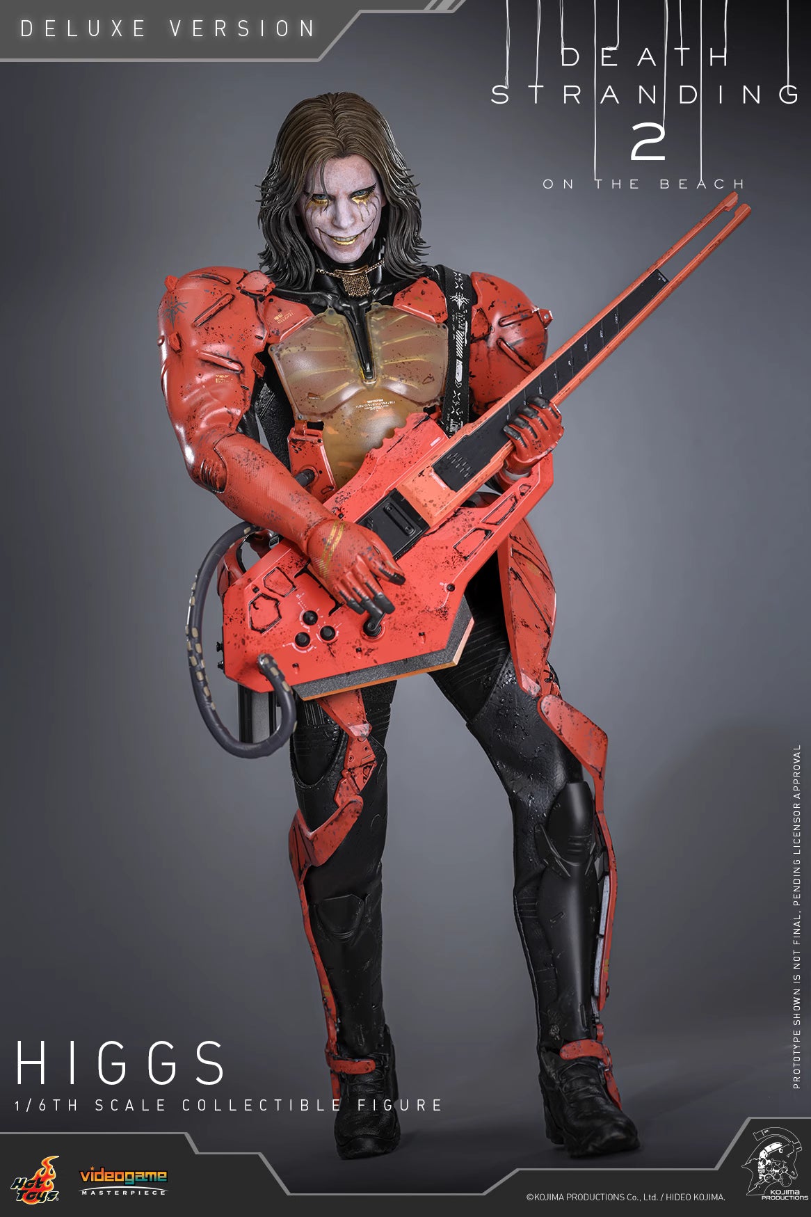 Death Stranding Hot Toys Higgs Monaghan VGM79 VGM80 1/6 Licensed Action Figure
