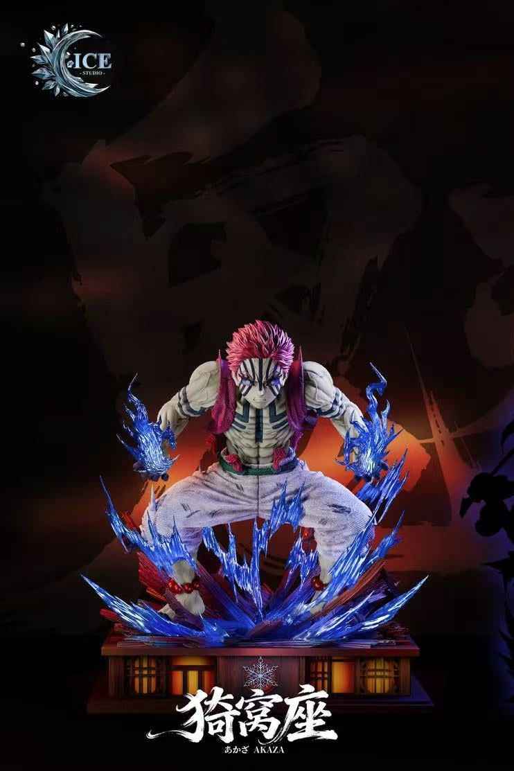 Demon Slayer Kimetsu No Yaiba Ice Studio Upper Rank Three Akaza 1/6 Resin Statue