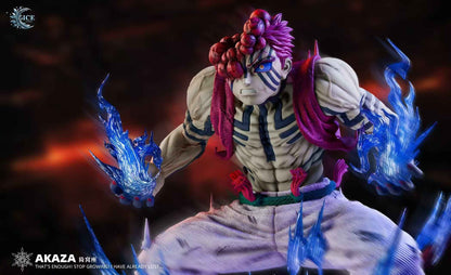 Demon Slayer Kimetsu No Yaiba Ice Studio Upper Rank Three Akaza 1/6 Resin Statue