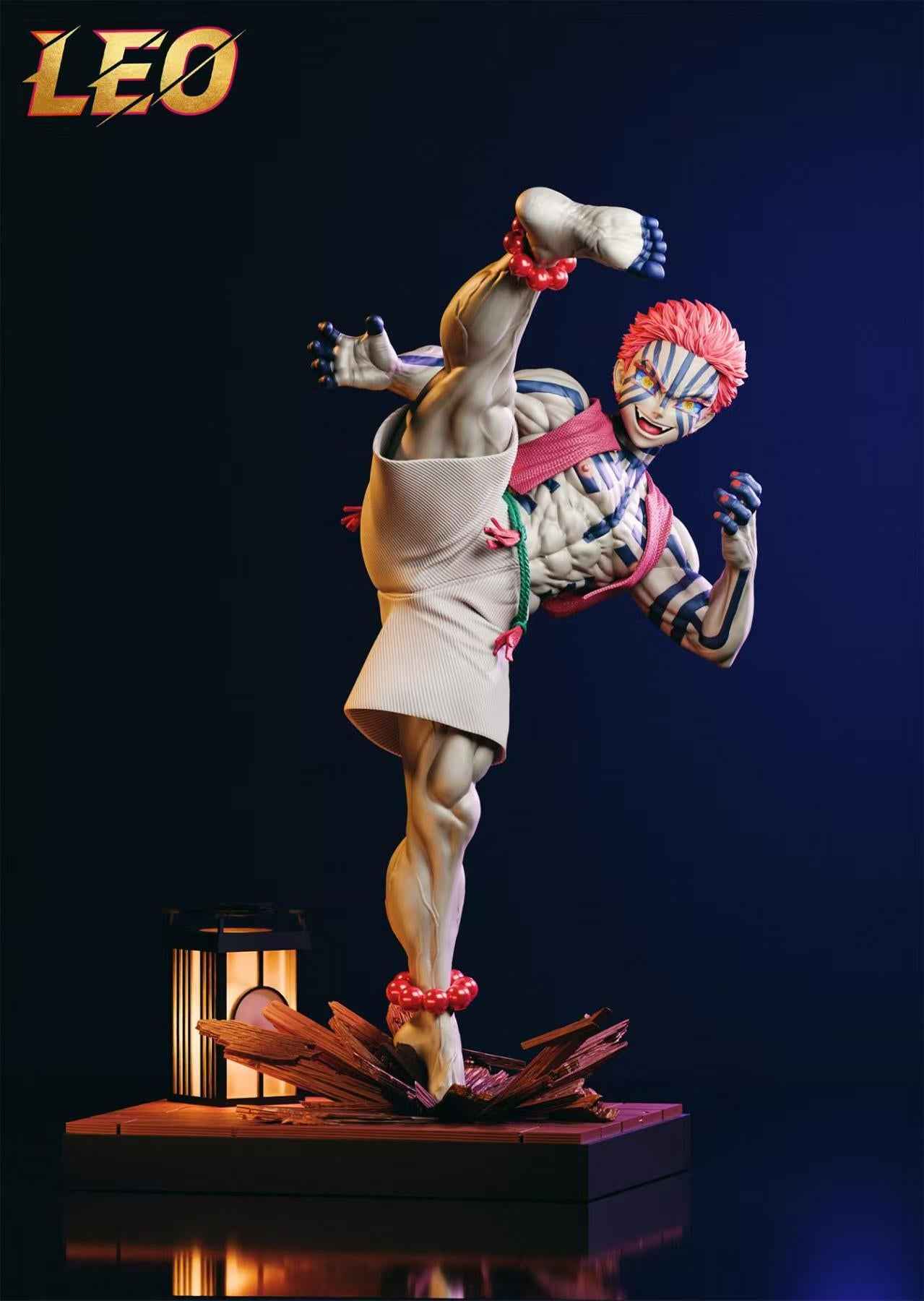 Demon Slayer Kimetsu No Yaiba Leo Studio Akaza 1/6 Resin Statue