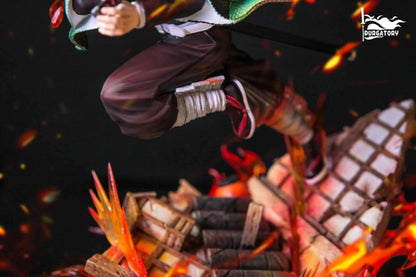 Demon Slayer Purgatory Studio Sun Breathing Tanjiro Kamado Resin Statue