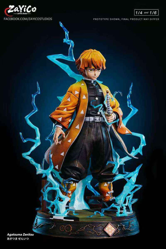 Demon Slayer: Kimetsu No Yaiba Zayico Studio Agatsuma Zenitsu Resin Statue