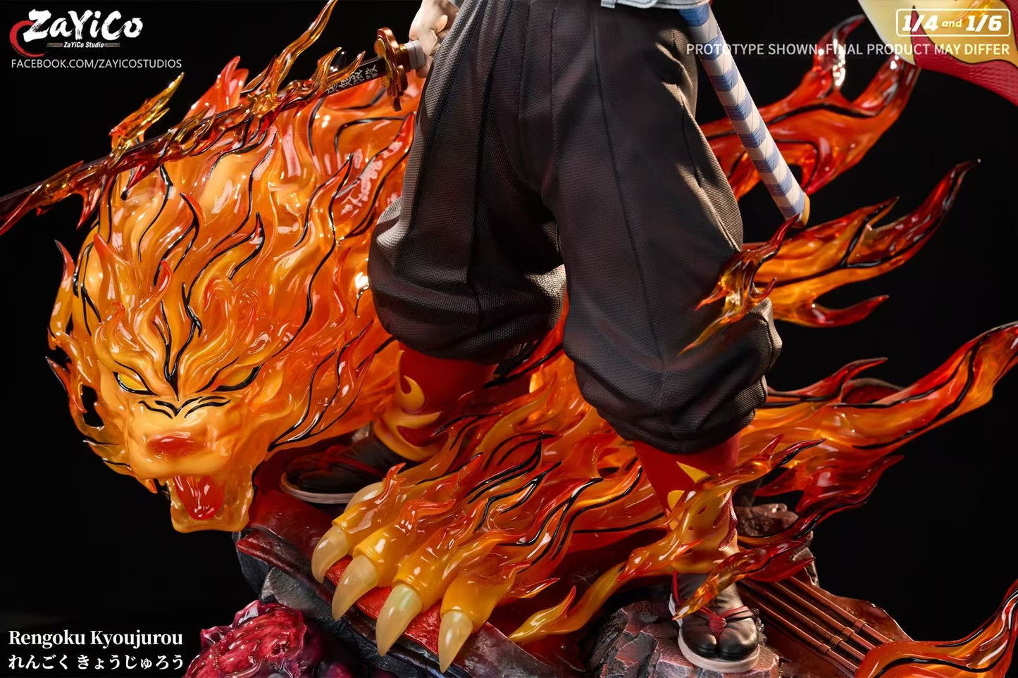 Demon Slayer: Kimetsu No Yaiba Zayico Studio Kyojuro Rengoku Resin Statue