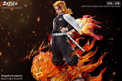 Demon Slayer: Kimetsu No Yaiba Zayico Studio Kyojuro Rengoku Resin Statue