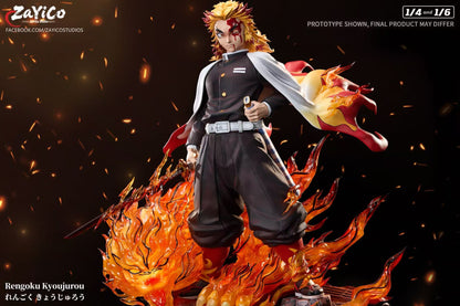 Demon Slayer: Kimetsu No Yaiba Zayico Studio Kyojuro Rengoku Resin Statue