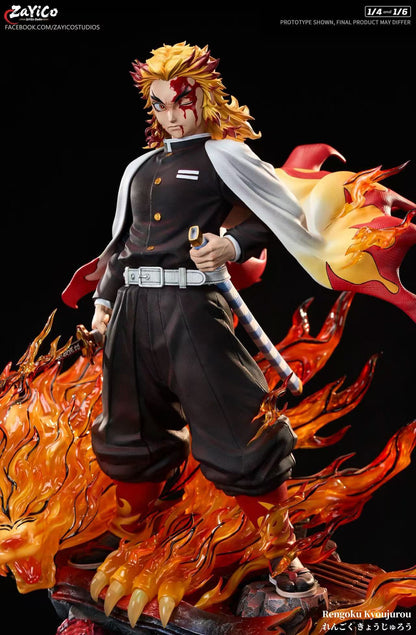 Demon Slayer: Kimetsu No Yaiba Zayico Studio Kyojuro Rengoku Resin Statue