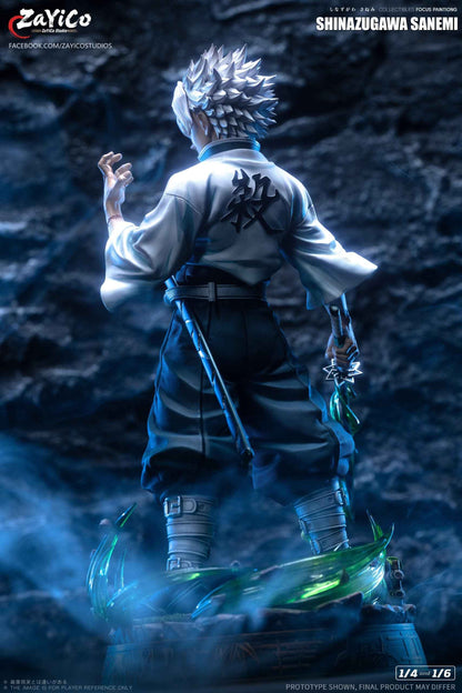 Demon Slayer: Kimetsu No Yaiba Zayico Studio Wind Hashira Sanemi Shinazugawa Resin Statue