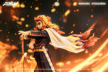Demon Slayer Kimetsu no Yaiba FXW Studio Kyojuro Rengoku Resin Statue