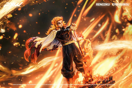 Demon Slayer Kimetsu no Yaiba FXW Studio Kyojuro Rengoku Resin Statue