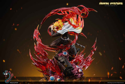 Demon Slayer Kimetsu no Yaiba Ming Long Studio Kyojuro Rengoku Resin Statue