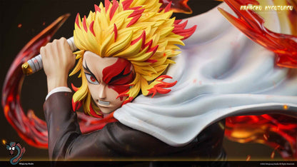 Demon Slayer Kimetsu no Yaiba Ming Long Studio Kyojuro Rengoku Resin Statue