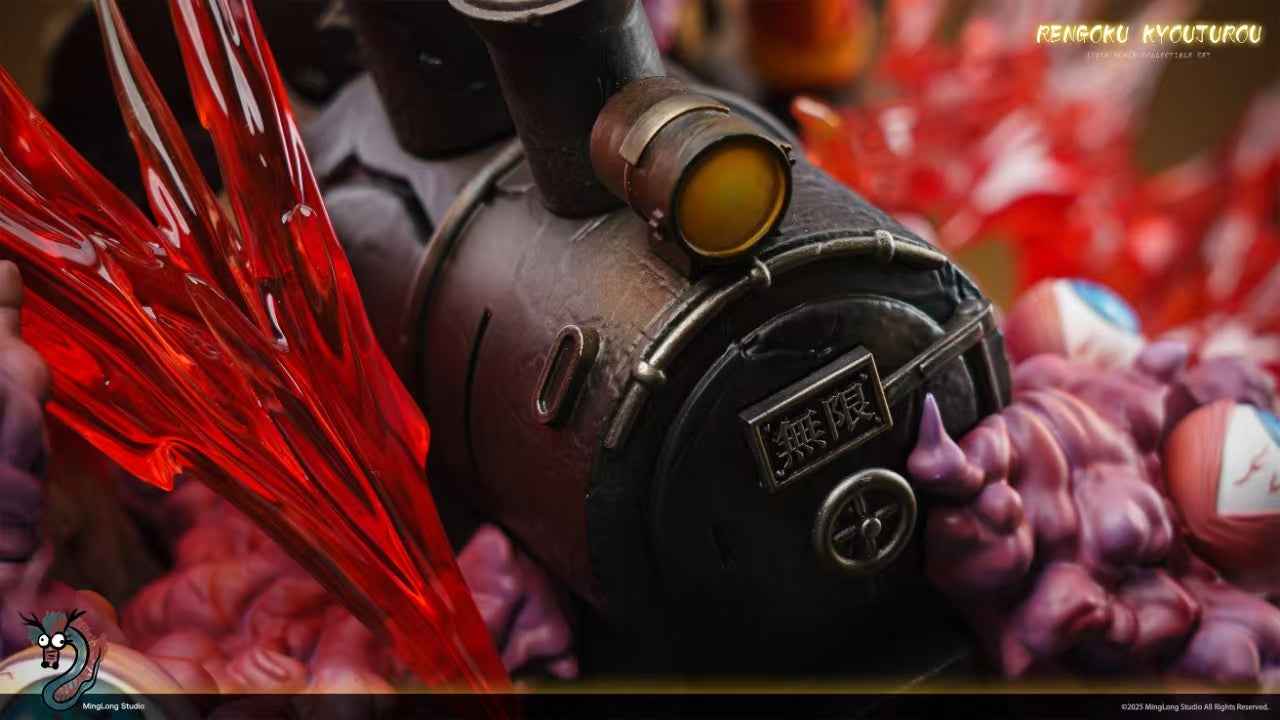 Demon Slayer Kimetsu no Yaiba Ming Long Studio Kyojuro Rengoku Resin Statue