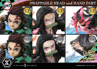 Demon Slayer: Kimetsu no Yaiba Prime 1 Studio Kamado Tanjirou & Kamado Nezuko 1/6 Licensed Resin Statue
