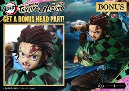 Demon Slayer: Kimetsu no Yaiba Prime 1 Studio Kamado Tanjirou & Kamado Nezuko 1/6 Licensed Resin Statue