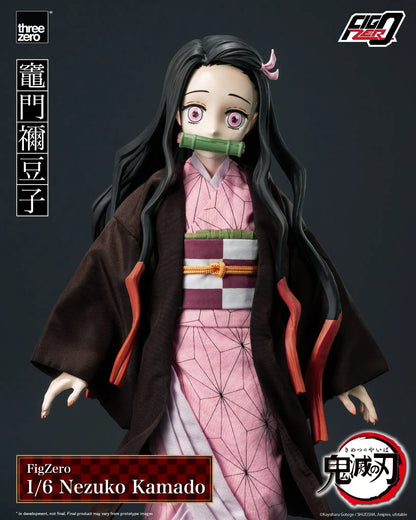 Demon Slayer Threezero Nezuko & Tanjiro Kamado 3Z06680W0 3Z06670W0 FigZero 1/6 Licensed Action Figure