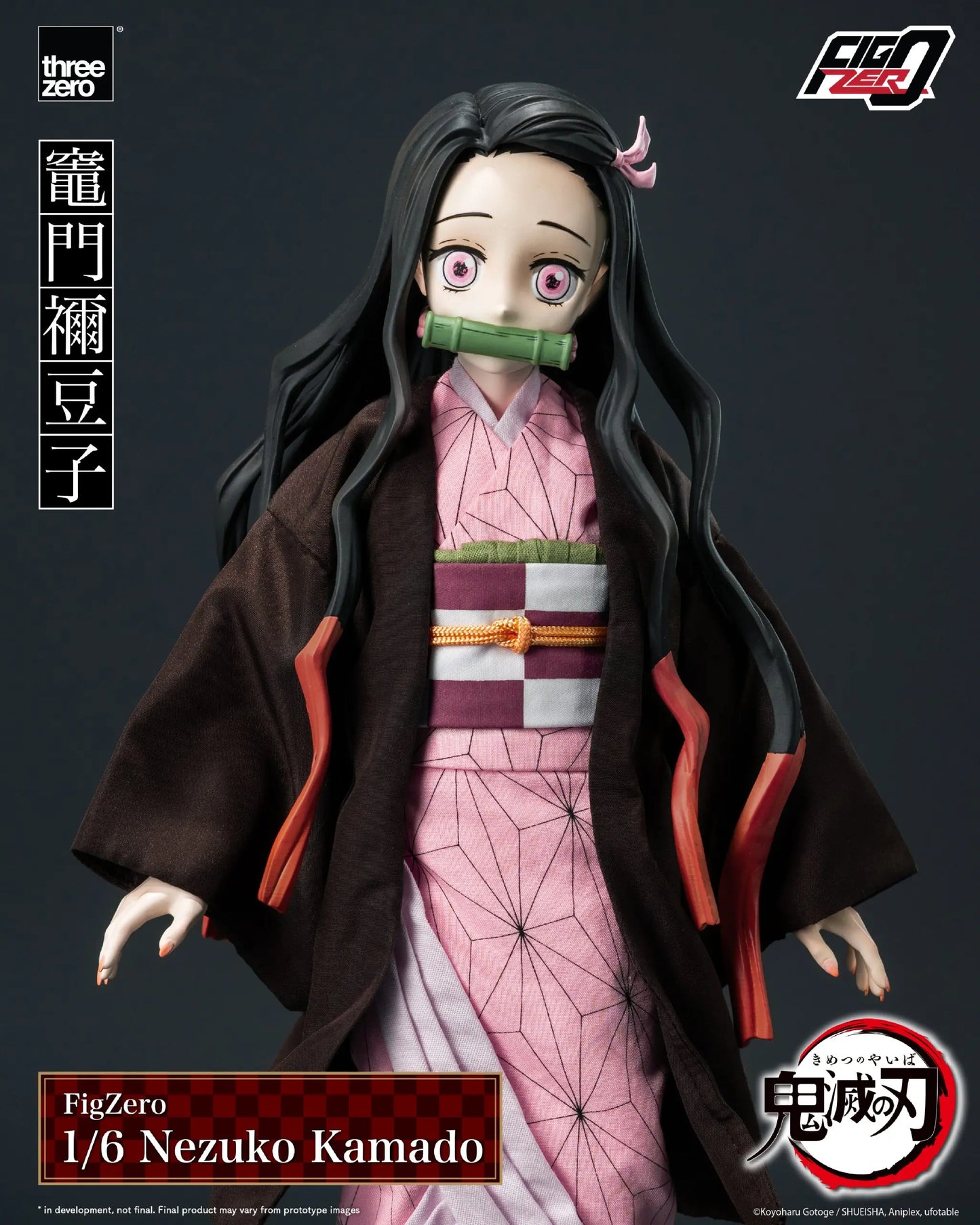 Demon Slayer Threezero Nezuko & Tanjiro Kamado 3Z06680W0 3Z06670W0 FigZero 1/6 Licensed Action Figure
