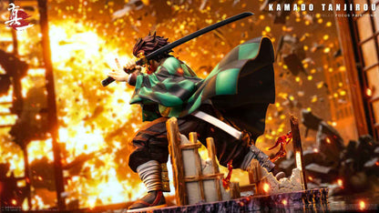 Demon Slayer: Kimetsu no Yaiba Zhen Yi Studio Kamado Tanjiro Resin Statue