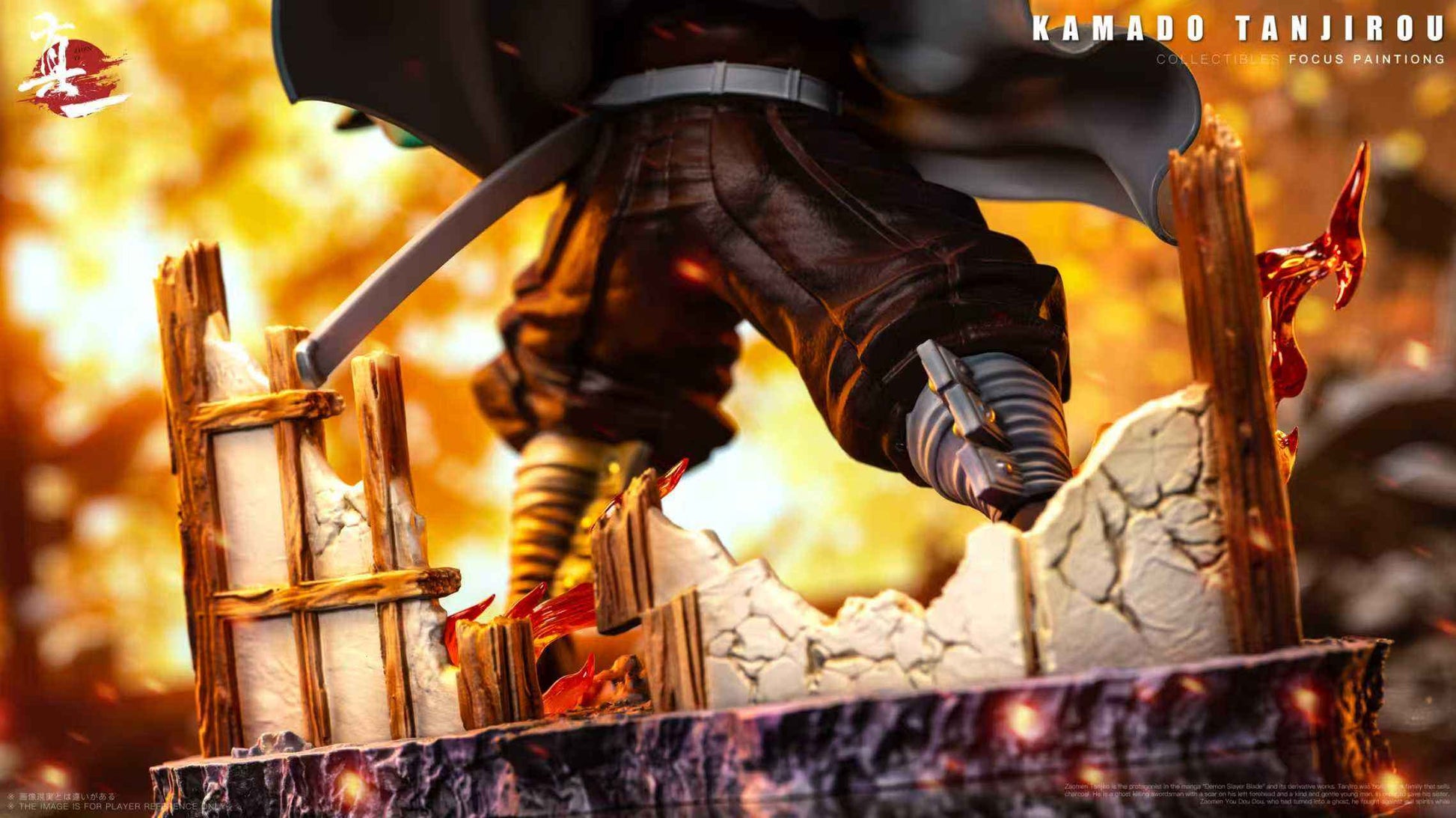 Demon Slayer: Kimetsu no Yaiba Zhen Yi Studio Kamado Tanjiro Resin Statue