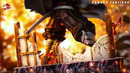 Demon Slayer: Kimetsu no Yaiba Zhen Yi Studio Kamado Tanjiro Resin Statue